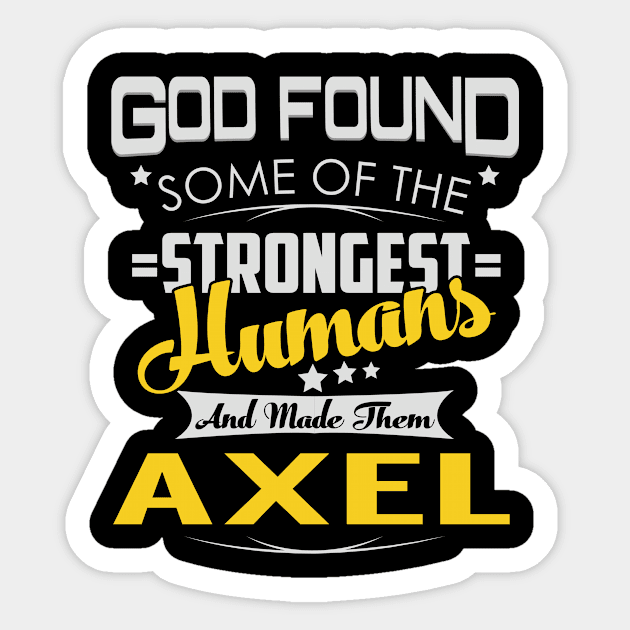 AXEL Sticker by Lotusg